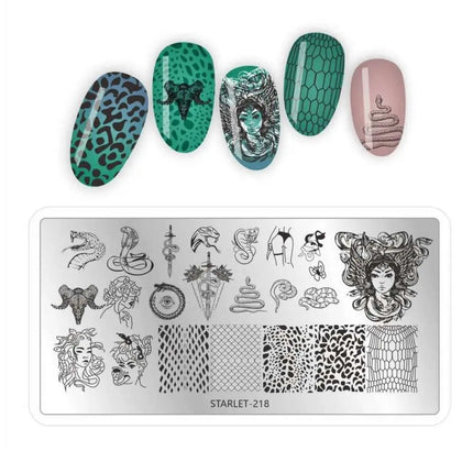 Starlet Stamping-Platte №218