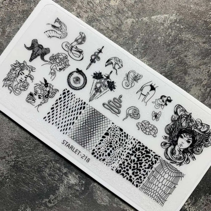 Starlet Stamping-Platte №218