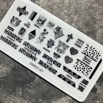 Starlet Stamping Plate №221