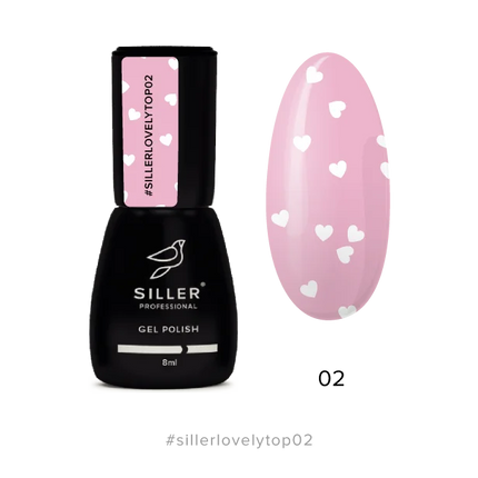Top Lovely №2 8 ml Siller - Top Coat