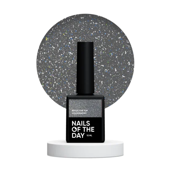 Top Reflective Holographic 10 ml NAILSOFTHEDAY - Top Coat