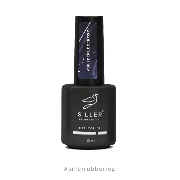 Top Rubber 15 ml Siller - Top Coat