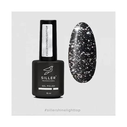 Top Shine Light No Wipe 15 ml Siller - Top Coat