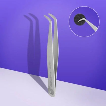 Tweezers for work with disposable files Staleks Pro TEDF-10/1 - Tweezers for disposable files