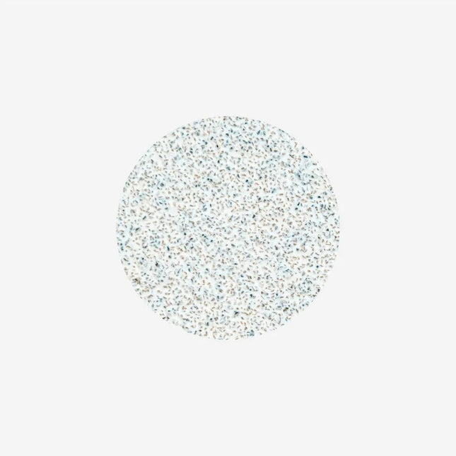 White disposable files with soft foam layer for pedicure disc PODODISC STALEKS PRO M 80 grit (50 pcs) PDFS-20-80w